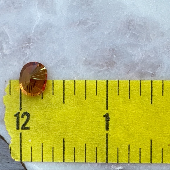 2.44 Cts Natural Mystic Quartz 10X8mm Oval Concave Cut Brazil - Picture 9 of 17